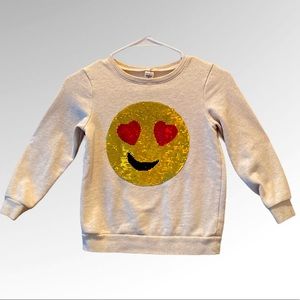 OSH GOSH Girls EMOJI Sweatshirt